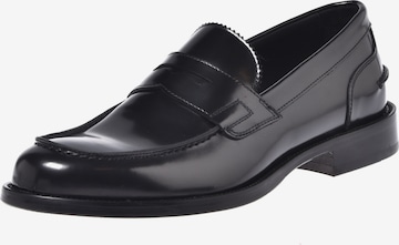 BALDININI Classic Flats in Black: front