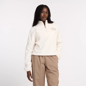 new balance Sweatshirt in Beige: front