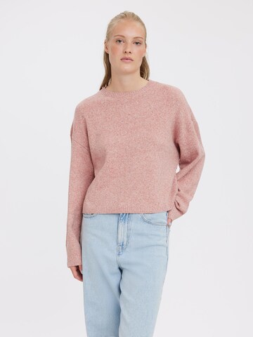 VERO MODA Pullover 'Doffy' in Pink: predná strana