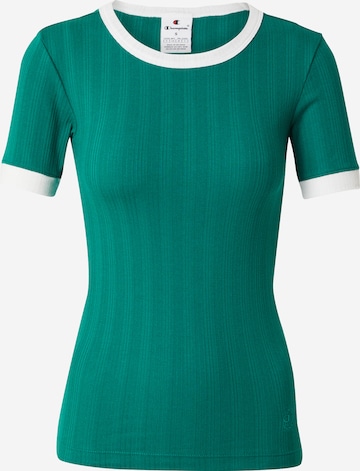 Champion Authentic Athletic Apparel Särk, värv roheline: eest vaates