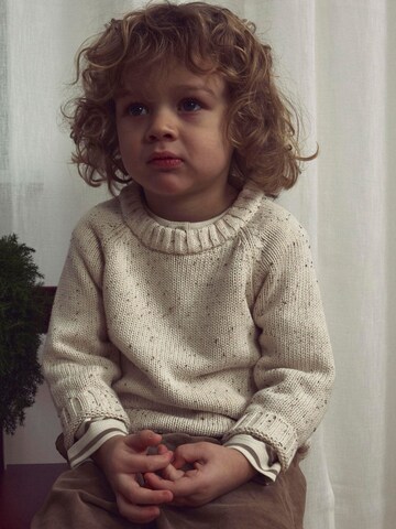 Lil'Atelier Sweater in Beige: front