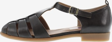 Everybody Strap Sandals 'ADELE - Römer Sandalette mit geschlossener Ferse' in Brown: front