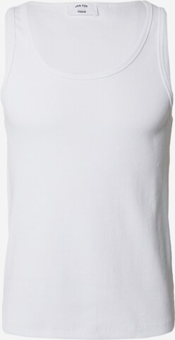 DAN FOX APPAREL Shirt 'Vince' in Wit: voorkant