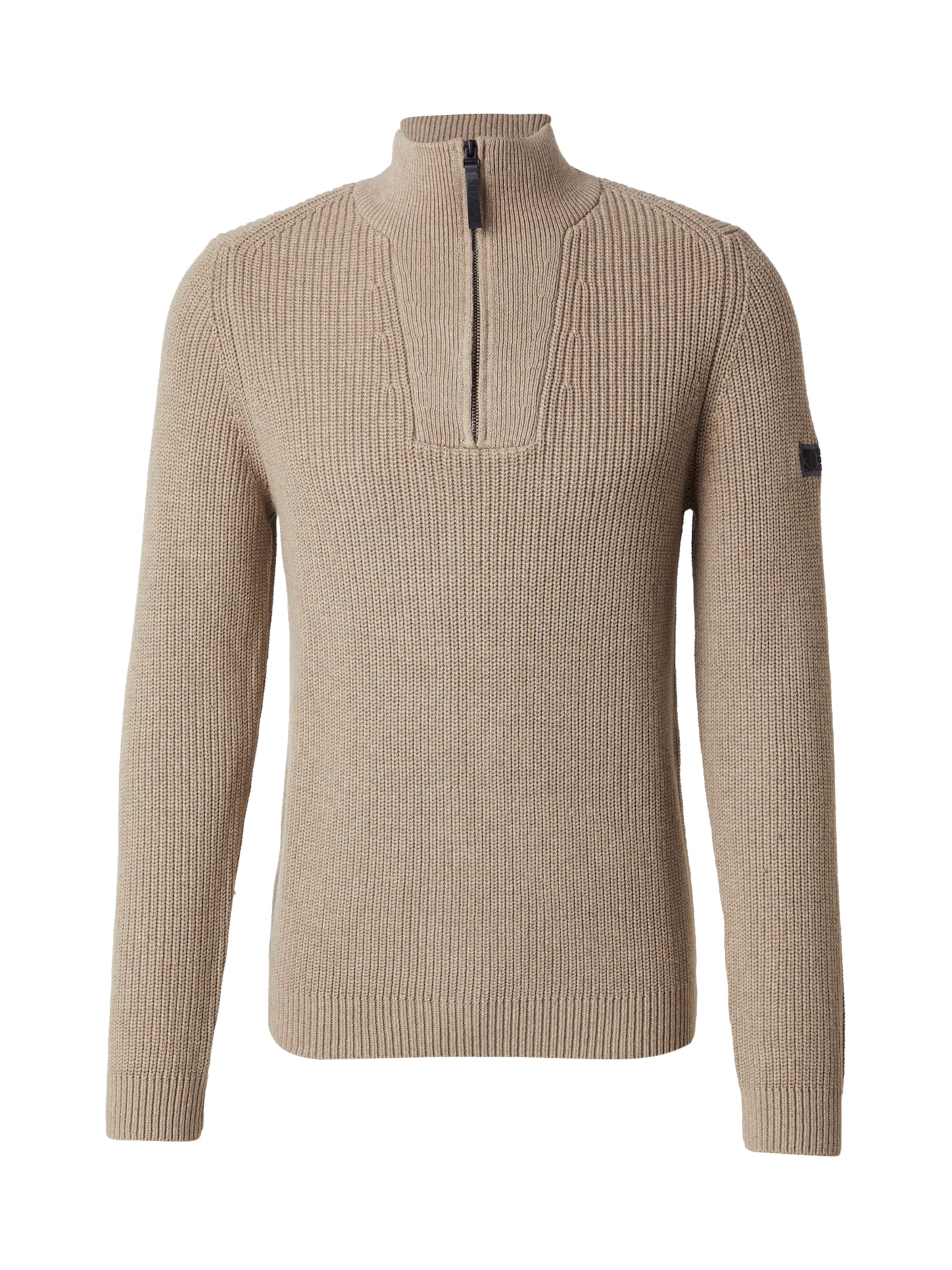 s.Oliver Pullover in Beige: Vorderseite