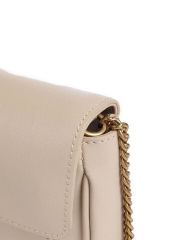 PINKO - Bolso de hombro 'Love One Pocket C Vitello Seta' en beige