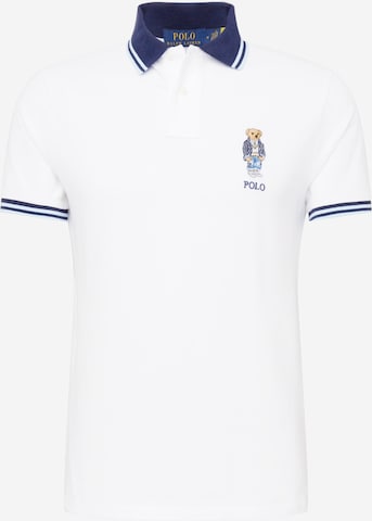 Maglietta di Polo Ralph Lauren in bianco: frontale