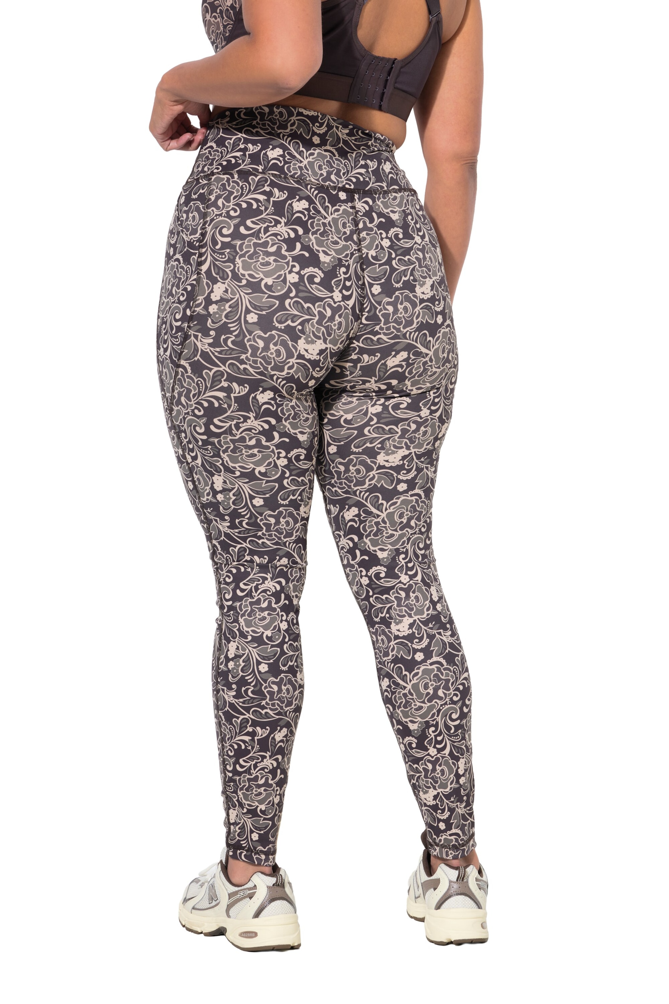 Ulla Popken Skinny Leggings in Brown
