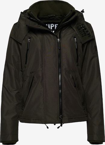 Veste fonctionnelle 'Mountain' Superdry en vert : devant