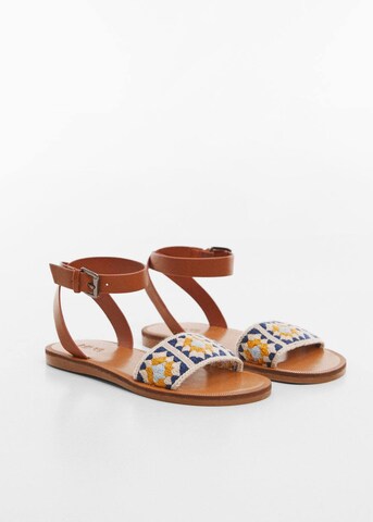 MANGO KIDS Sandals 'Aroa' in Brown