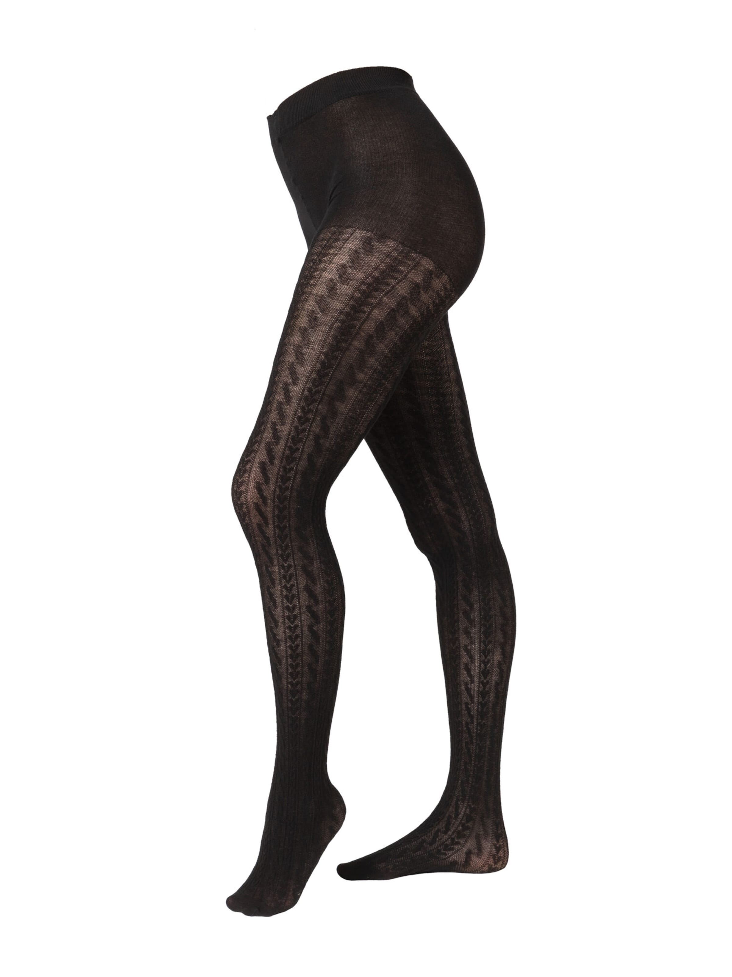 s.Oliver Strumpfhose in Schwarz: Vorderseite