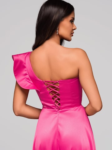 Ombre Společenské šaty – pink