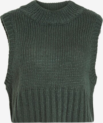 Vila Petite Sweater 'Nelle' in Green: front