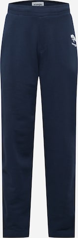 WRANGLER Loosefit Broek in Blauw: voorkant