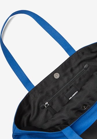 KARL LAGERFELD JEANS Nákupní taška – modrá