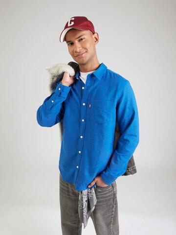 LEVI'S ® Regular Fit Hemd 'Sunset' in Blau: Vorderseite