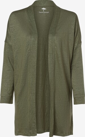 FYNCH-HATTON Knit Cardigan in Green: front