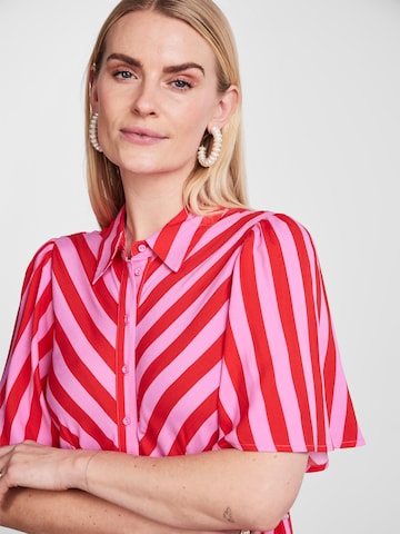 Abito camicia 'Savana' di Y.A.S in rosso