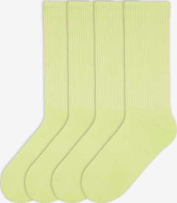 Von Jungfeld Socks 'CASUAL CLASSIC' in Yellow: front