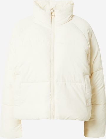 Monki Between-season jacket in White: front