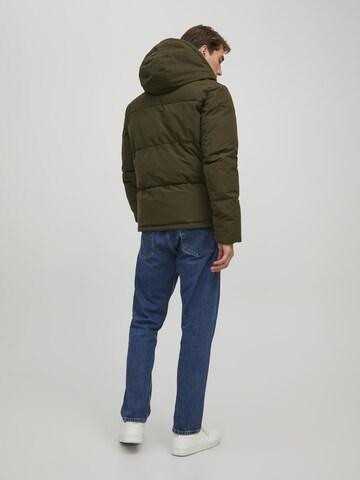 JACK & JONES - Casaco de inverno 'Timo' em verde