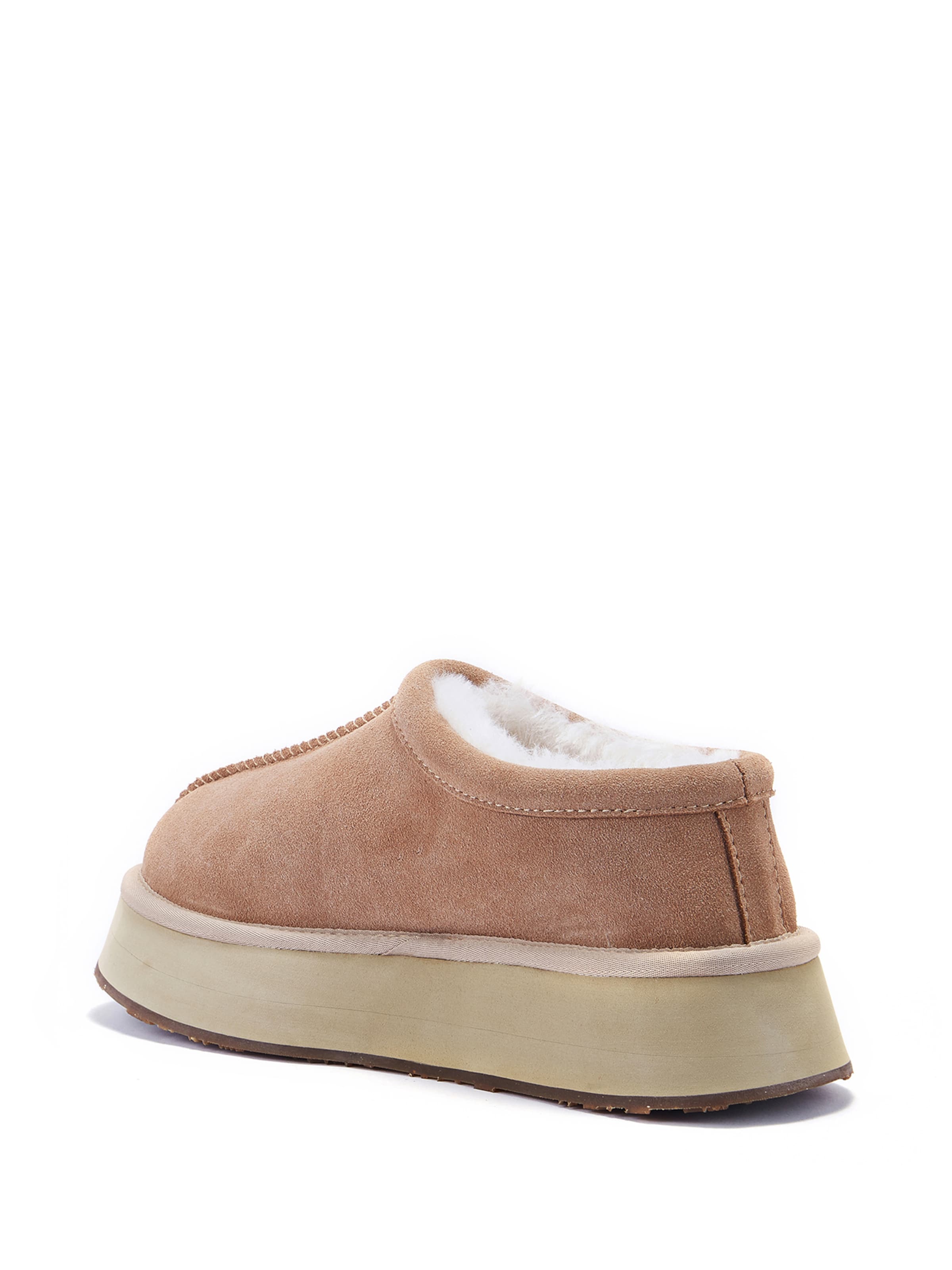 Australia Luxe Collective Hausschuhe ' OUTBACK PLATFOAM ' in Beige