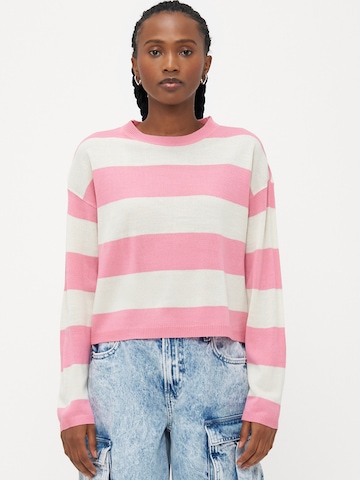 Only Petite Svetr 'ONLDERRY' – pink: přední strana