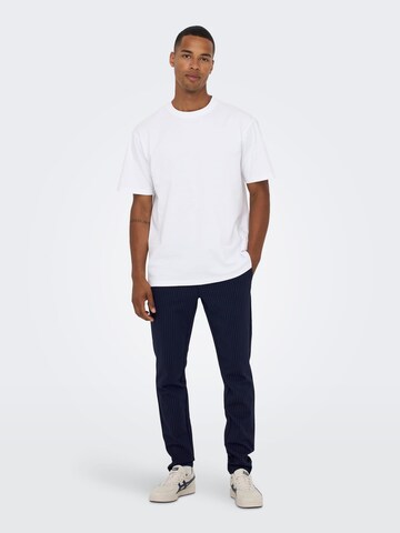 Only & Sons Baggy Broek 'Mark' in Blauw