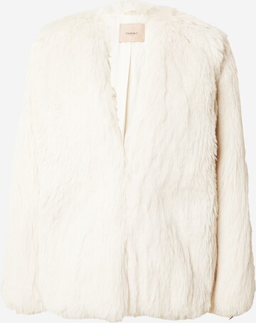 Twinset Between-Season Jacket in White: front