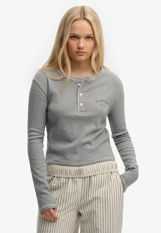T-shirt Superdry & Co en gris : devant