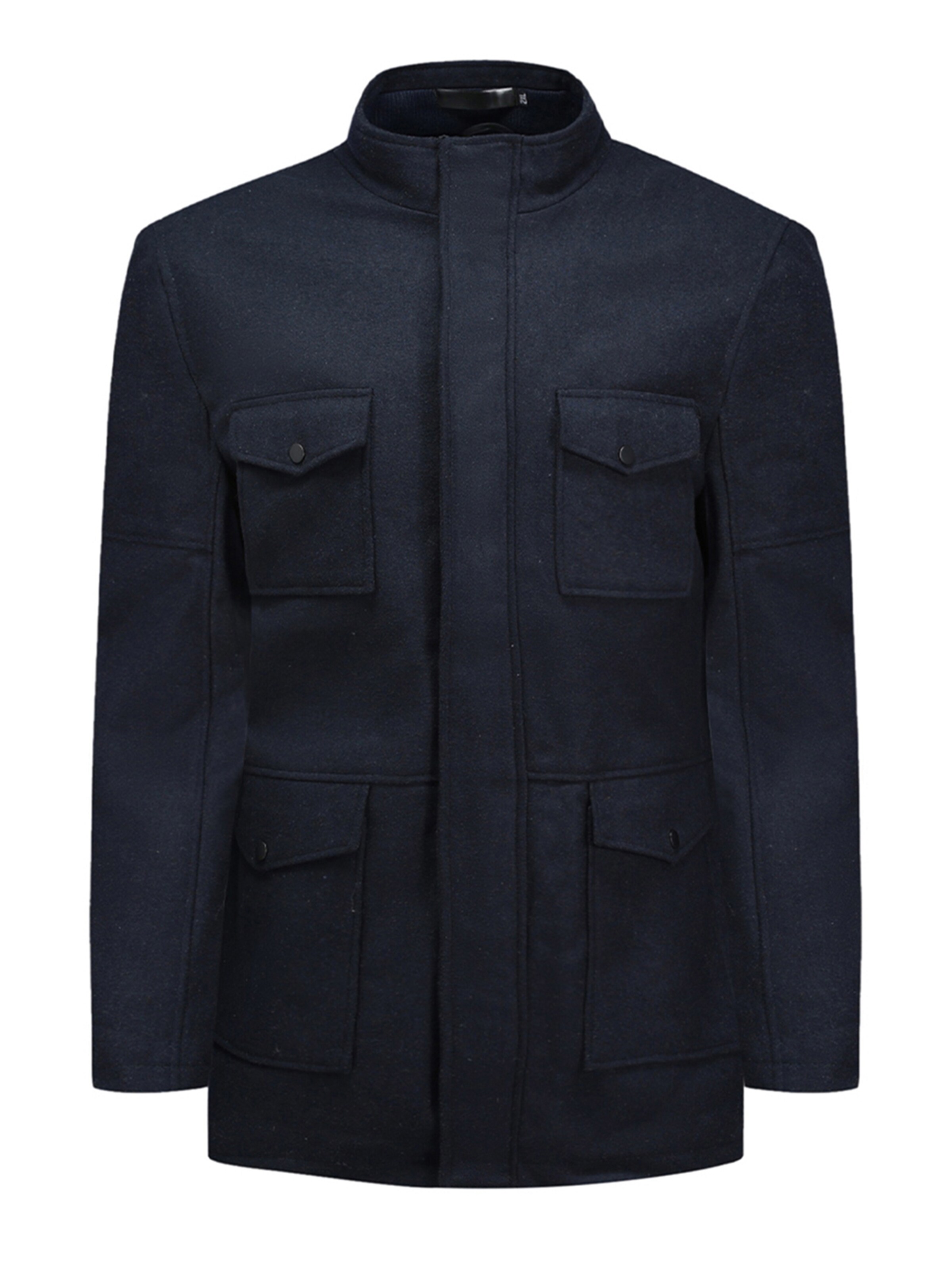 Youthup Winter Coat in Blue: front