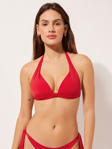 CALZEDONIA Triangel Bikinitop 'INDONESIA' in Rot: Vorderseite