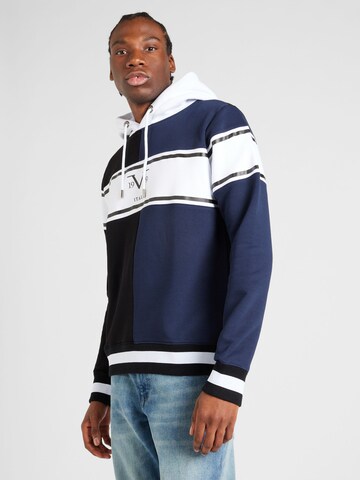 Sweat-shirt 'Cesare' 19V69 ITALIA en bleu : devant