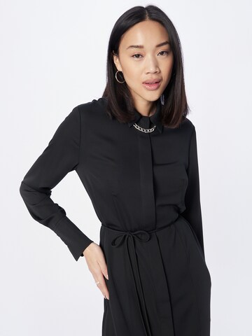Calvin Klein Shirt Dress in Black