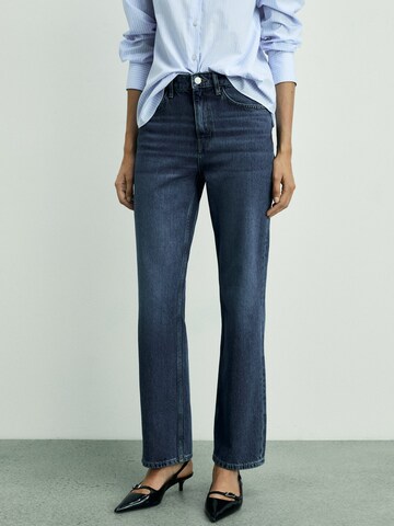 MANGO regular Jeans 'MATILDA' i blå