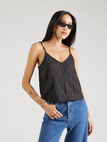 ABOUT YOU Top 'Flora' in Black: front