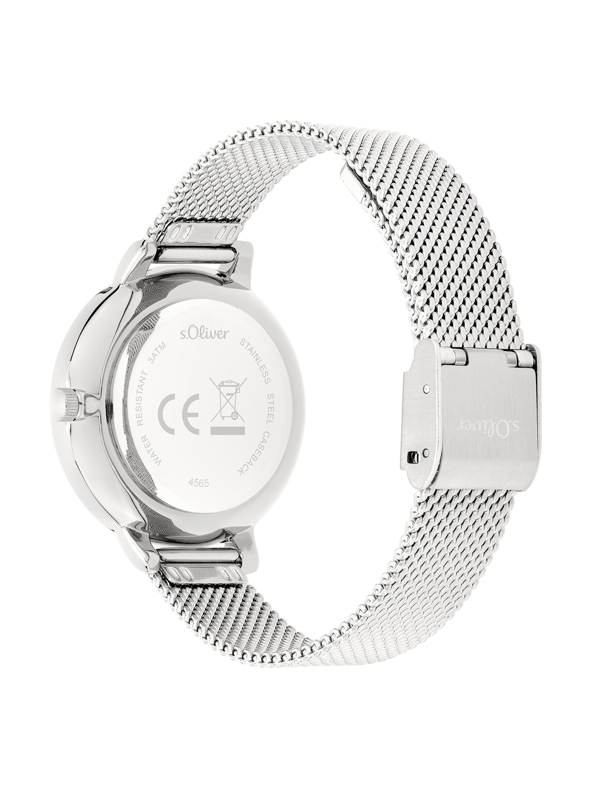 s.Oliver Analog Watch in Silver