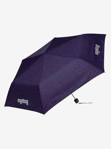 ergobag Umbrella 'Regenschirm Regenschirm' in Purple: front