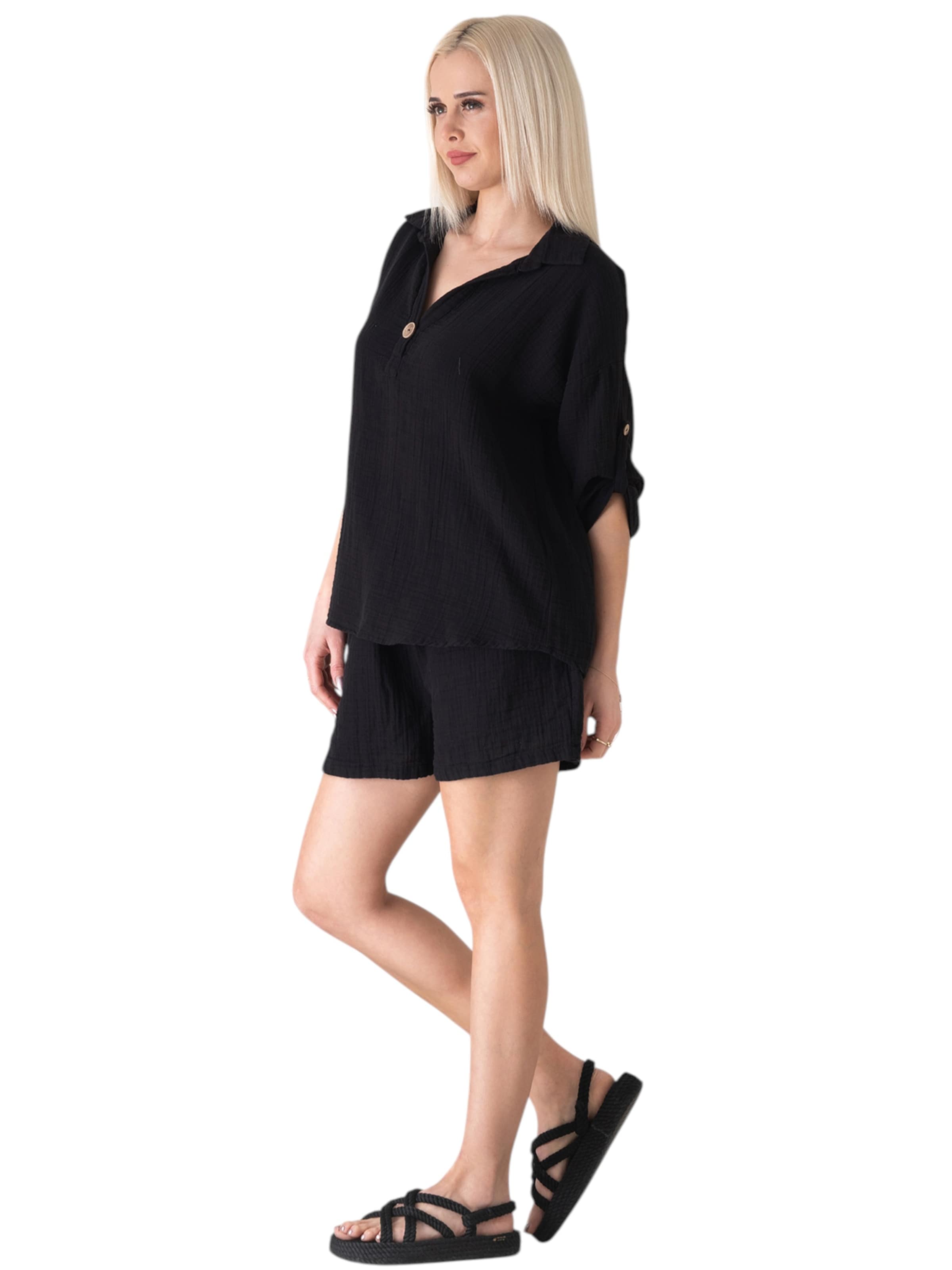 Chemisier 'LINARA' WENOR en noir
