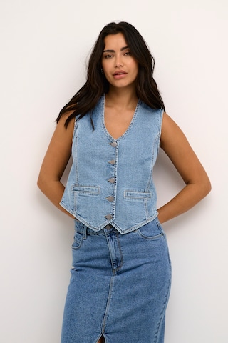 Kaffe Vest 'Babeth' in Blue: front