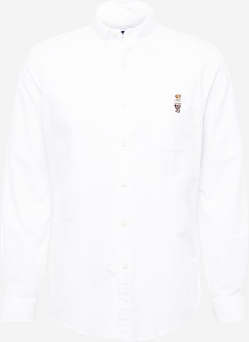 Polo Ralph Lauren Regular fit Overhemd in Wit: voorkant