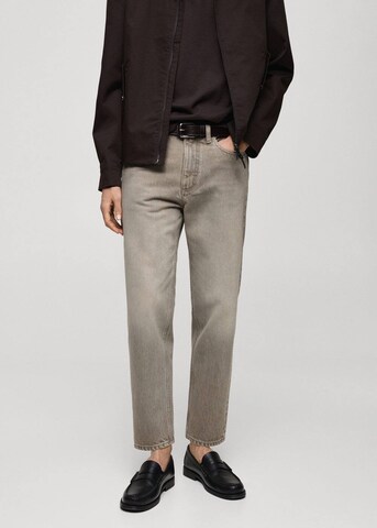 MANGO MAN Loose fit Jeans 'Sammy' in Grey: front