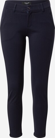 SISTERS POINT Slim fit Pants in Blue: front