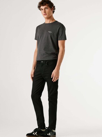 Slimfit Jeans 'Finsbury' di Pepe Jeans in nero