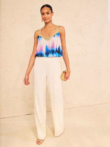 love & roses Top in Beige