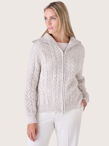Camomilla Italia Gebreid vest 'Cliff' in Beige: voorkant