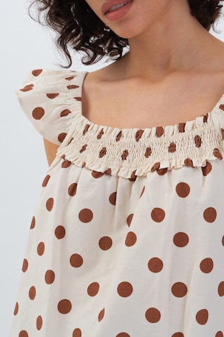 Aligne Top 'Florrie' | bela barva