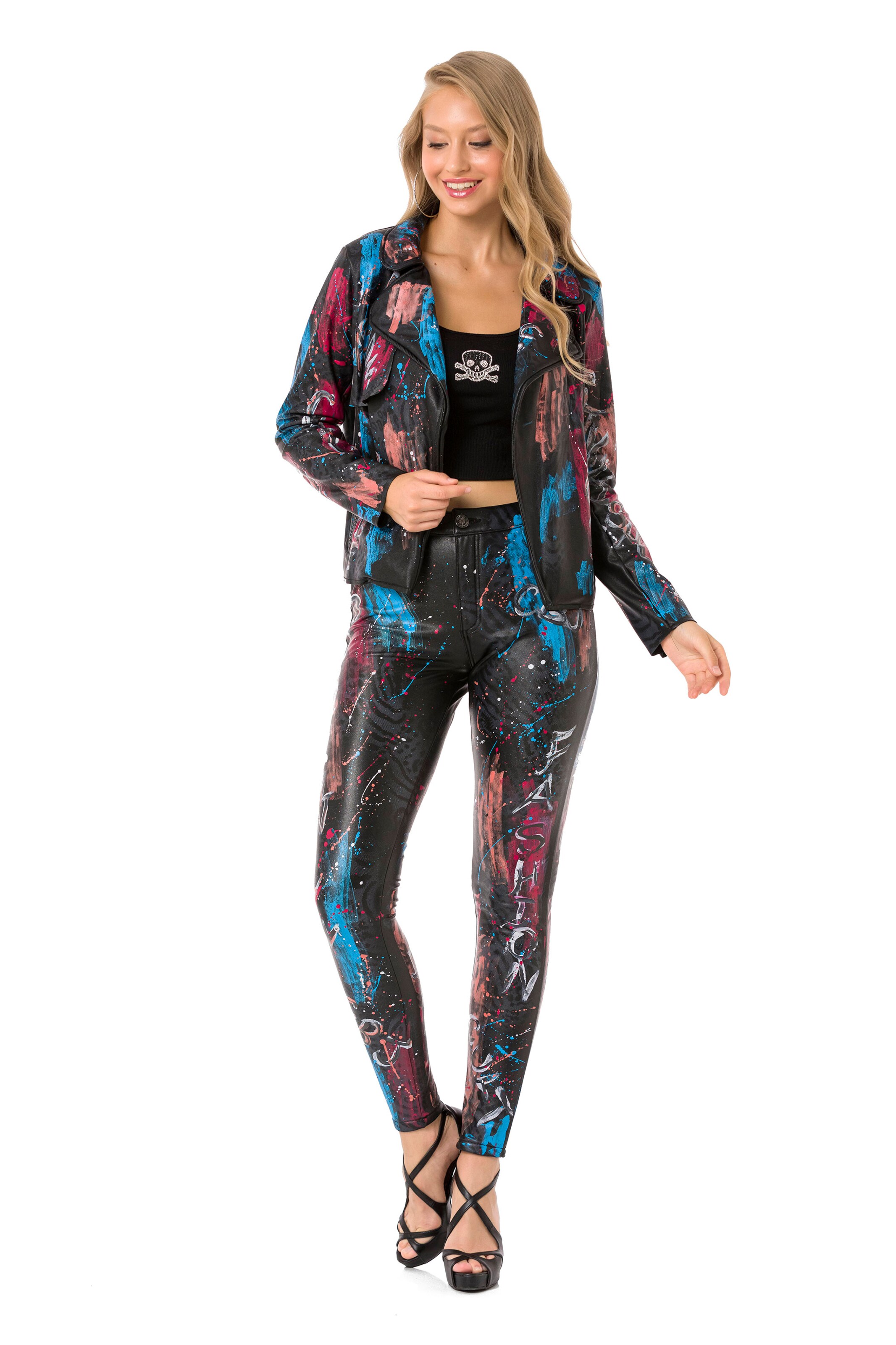 CIPO & BAXX Jacke in Schwarz