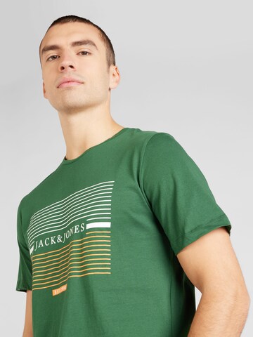 T-Shirt 'CYRUS' JACK & JONES en vert