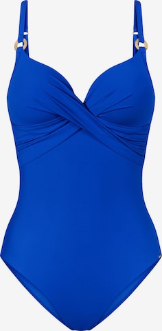 TRIUMPH Badpak ' Red Label Summer Twist ' in Blauw: voorkant