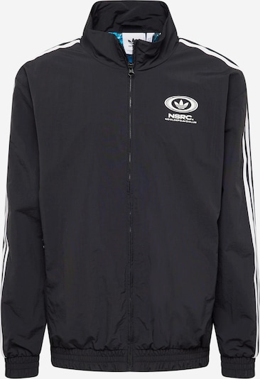 ADIDAS ORIGINALS Jacke 'Nsrc' in schwarz / weiß, Produktansicht